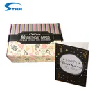 40 packs Assortment Happy Birthday Cards box set