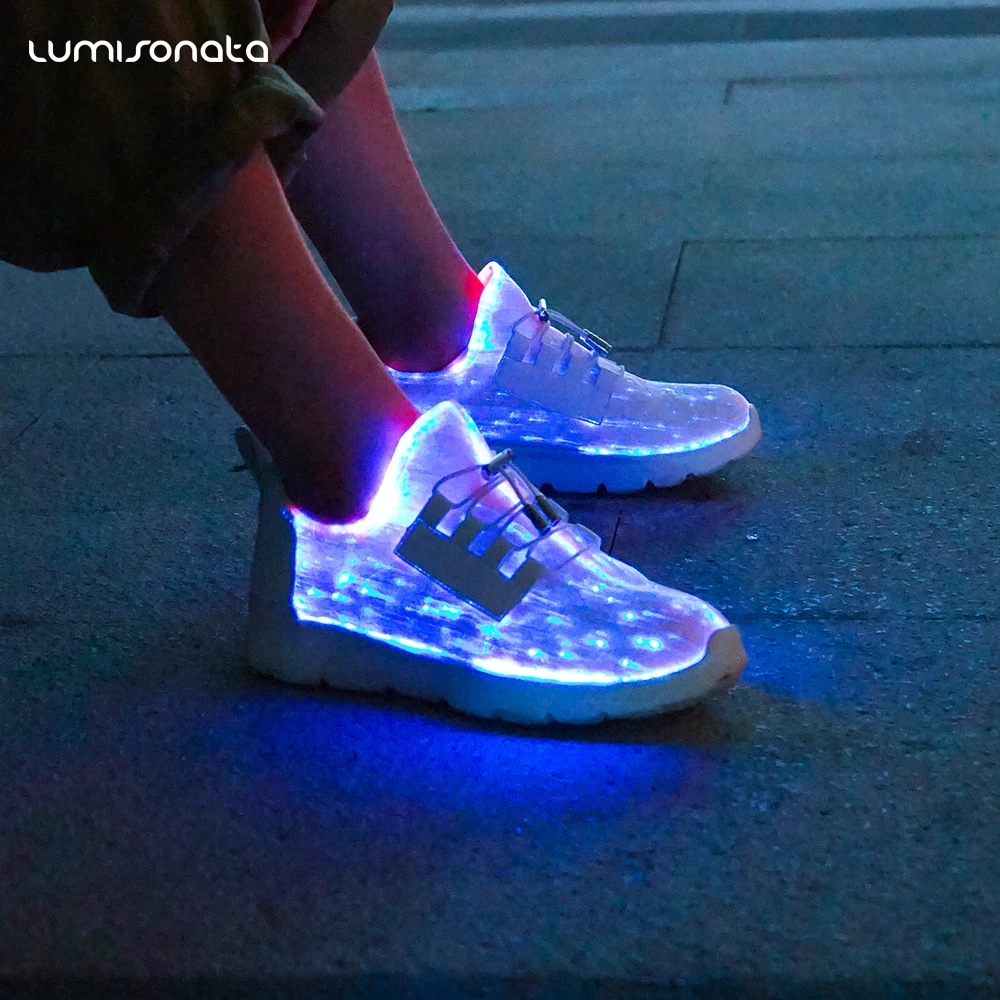 pictures of glow in the dark shoes
