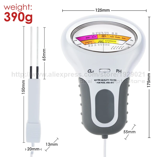 5-Ideal-Concept-pH-meter-PHM-203-Dimension