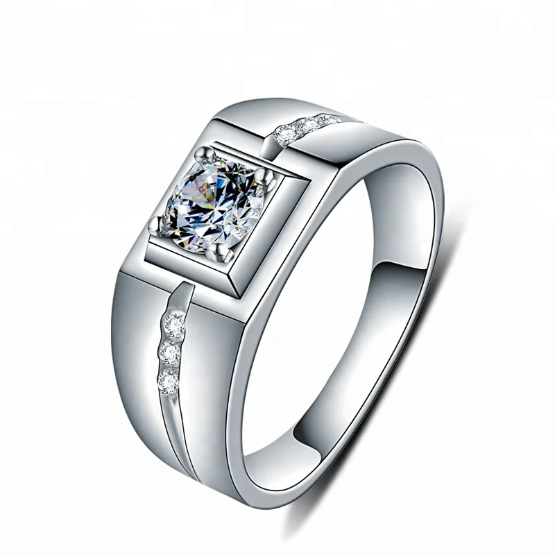 2018 Men's silver wedding ring 925 sterling silver diamond ring designs for men, Silver color
2018 Men's silver wedding ring 925 sterling silver diamond ring designs for men, Silver color