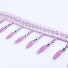 New Arrival Beaded Fringe Trim,Beaded Tassel Trim Fringe Use For Garment,dress,curtain