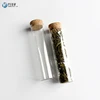 Good quality clear glass/plastic test tube with cork