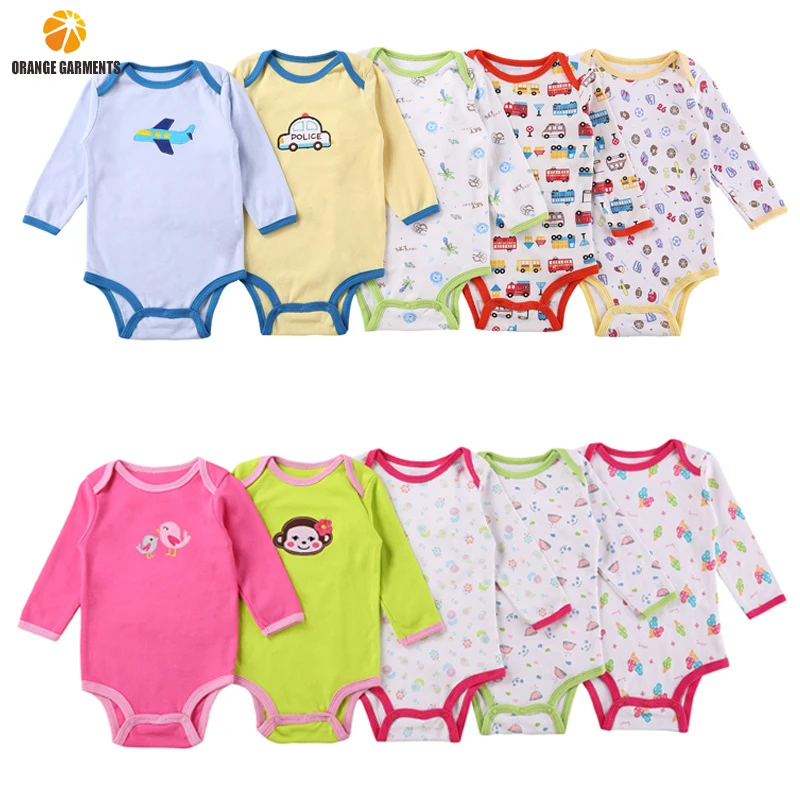 5pcs/Pack Random Color Cotton Cartoon Toddler Long Sleeve Newborn Baby Clothes Romper
5pcs/Pack Random Color Cotton Cartoon Toddler Long Sleeve Newborn Baby Clothes Romper