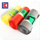 Heavy duty fiberglass recycled polythene garbage bag on roll