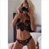 Women Perspective Sexy Erotic Lingerie Sleepwear Set Lace Corset Vest Top Bra+ G-string underwear for Female Girl with S M L XL
