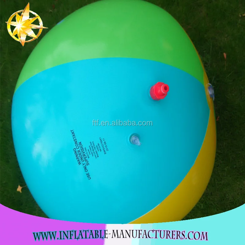 sprinkler beach ball