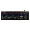 2018 Blue Switch Real Mechanical Keyboard with Backlight for Laptop