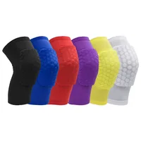 

Practical Honeycomb Pad Crashproof Basketball Protect Gear Long Elbow Knee Sleeve