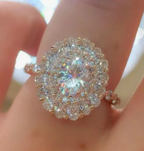 Luxury Female Big Oval Ring Crystal Rose Gold Color Zircon Engagement Ring Vintage Wedding Rings For Women
Luxury Female Big Oval Ring Crystal Rose Gold Color Zircon Engagement Ring Vintage Wedding Rings For Women
