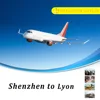 Professional air cargo air shipment from Shenzhen to Lyon(LYS) France