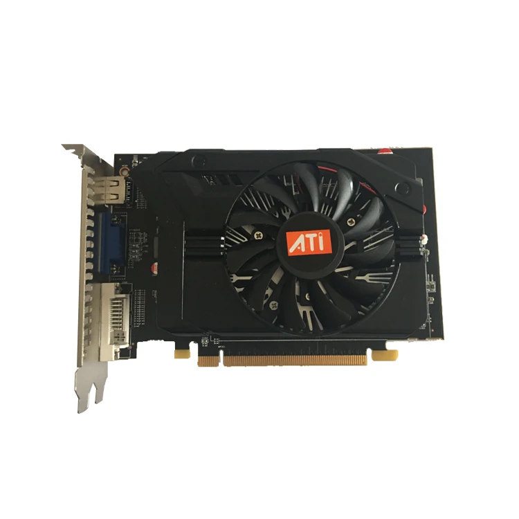 PCI Express Graphics Video Card ATI R7 350 4G 128Bit ATI Graphic card, Black
PCI Express Graphics Video Card ATI R7 350 4G 128Bit ATI Graphic card, Black