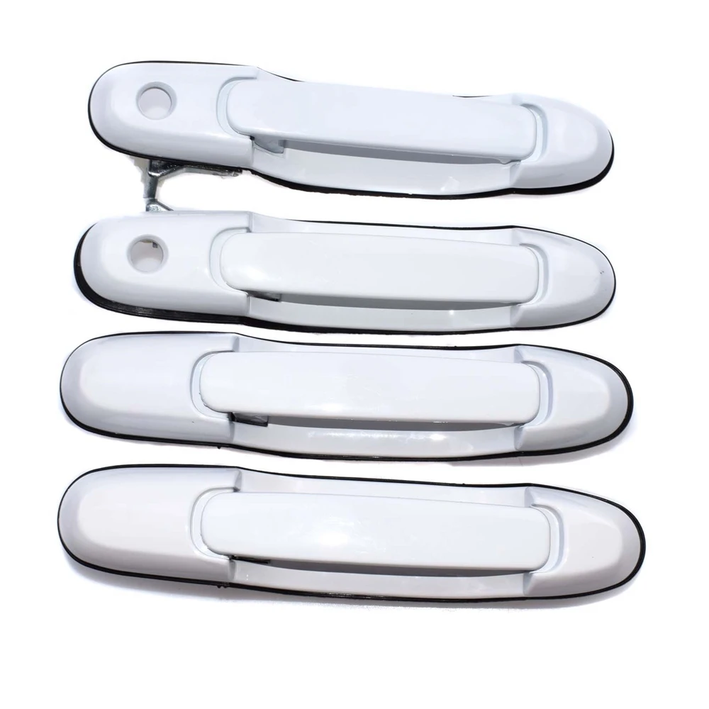 Free Shipping! White 4PCS Exterior Door Handles Front Rear Left Right For Toyota Sienna 98-03
Free Shipping! White 4PCS Exterior Door Handles Front Rear Left Right For Toyota Sienna 98-03