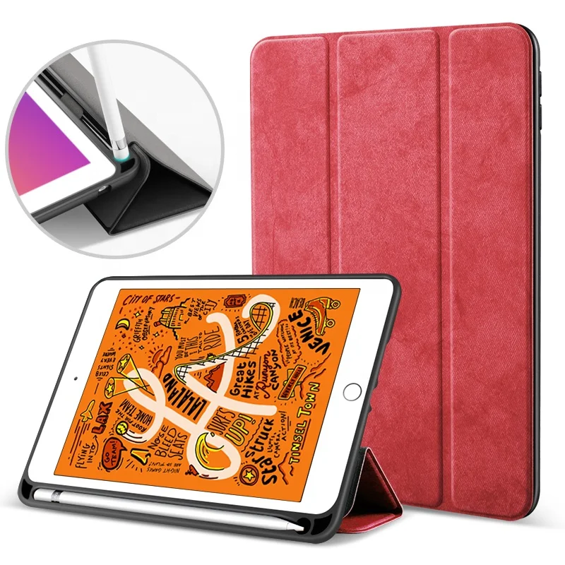 For New iPad 9.7 Case with Pencil Holder PU Leather Smart Cover for Apple Pencil Case 2017/2018
For New iPad 9.7 Case with Pencil Holder PU Leather Smart Cover for Apple Pencil Case 2017/2018