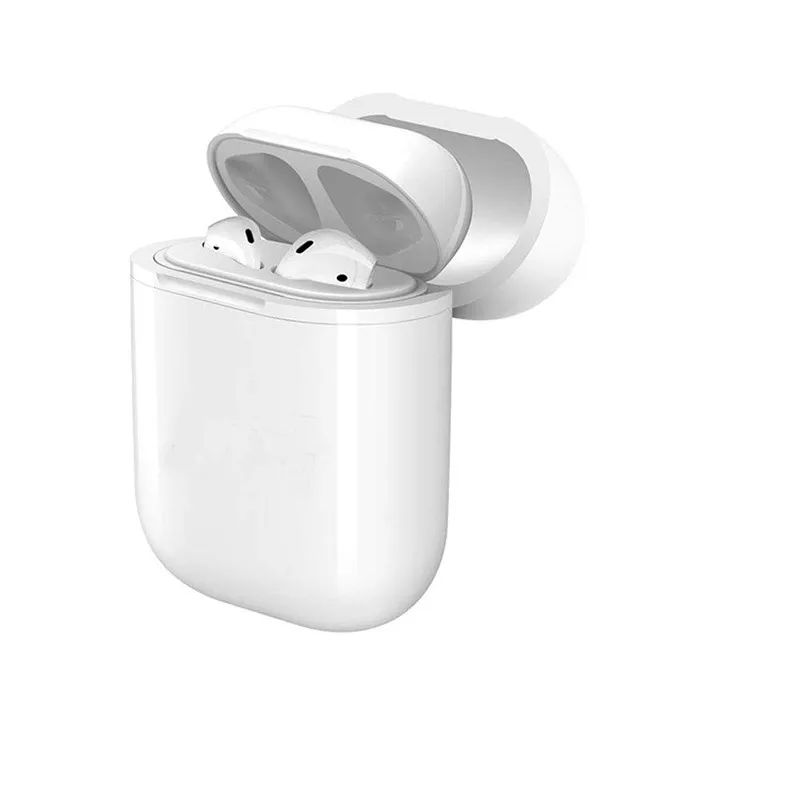 Wireless Charge Case For Airpods QI Standard Airpods Wireless charging Receiver Cover Compatible With Any Wireless Charger, White
Wireless Charge Case For Airpods QI Standard Airpods Wireless charging Receiver Cover Compatible With Any Wireless Charger, White
