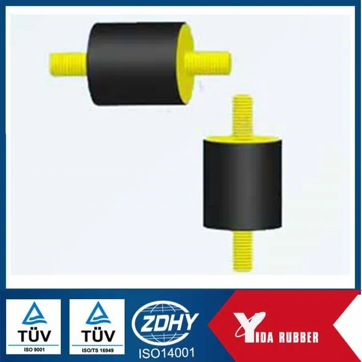 Customized China manufacturer rubber buffer for shock absorber bounded metal