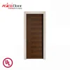 ASICO UL Listed Hotel Fire Rated Wood Door With For Interior
