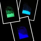 7 color glow phosphorescent pigment powder in the dark for nail