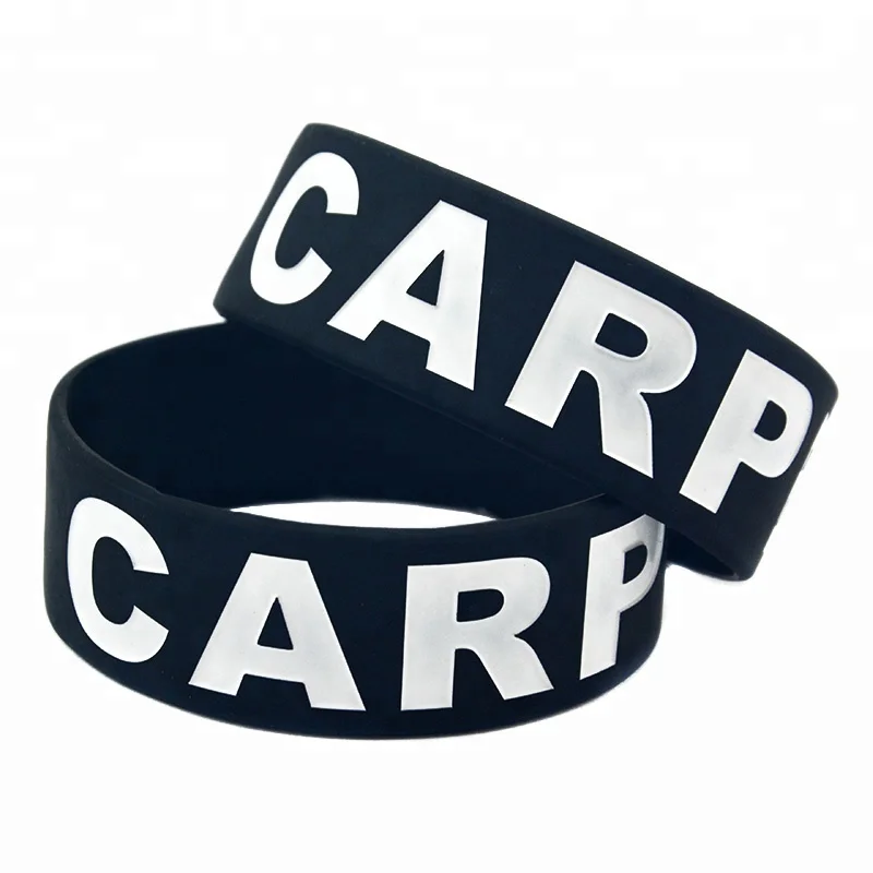 25PCS 1 Inch Wide Carpe Diem Silicone Wristband Black Adult Size
25PCS 1 Inch Wide Carpe Diem Silicone Wristband Black Adult Size