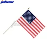 Custom printed all countries USA American national hand stick flags