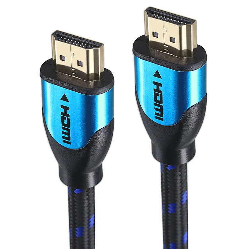 HDMI cable 4K 3D 1M 1.5M 2M 2.5M 3M 5M 8M 10M Full Copper High Speed HDMI Cable 2.0 Support HDR,18Gbps hdmi 2.0 60hz computer - ANKUX.COM
