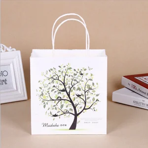 2018 fashion women manufactures high grade gift paper bag custom