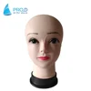 Fashion window skin color female display mannequin plastic sexy use female makeup shoulder mannequin head