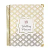 Factory Custom Hardcover Daily Planners Wedding Planner Notebook Day Planner Organizer With Gold Foil Scallops