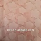 100% polyester brushed and twist flower PV plush fabric