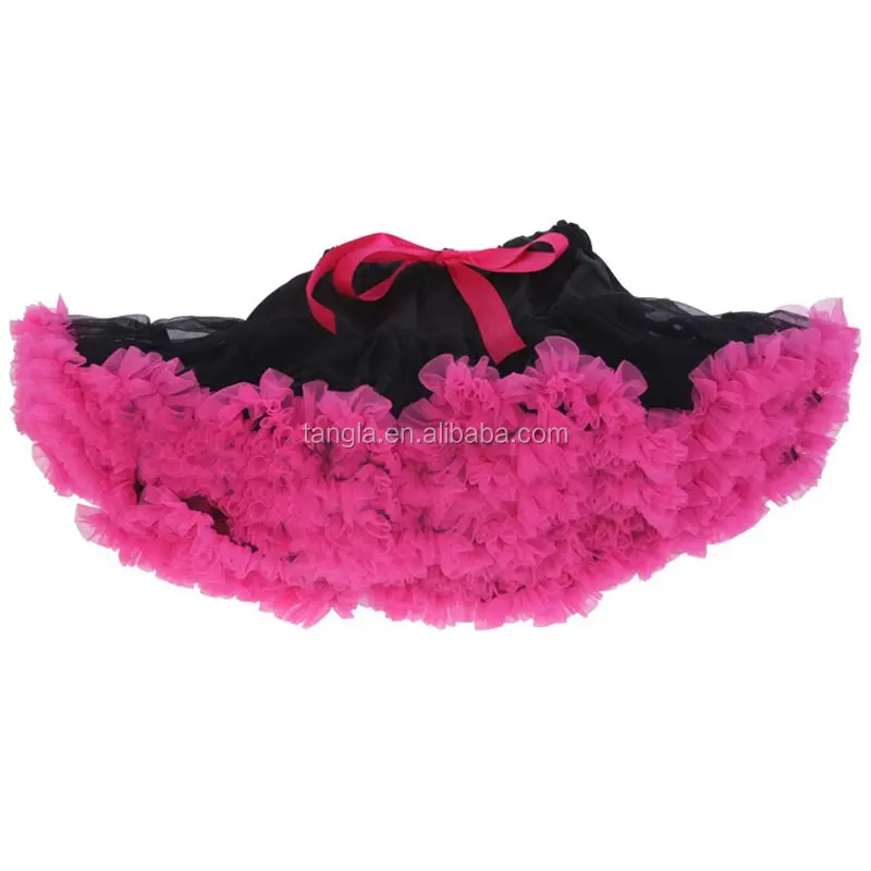 baby girl purple 2 layers tutu skirt baby chiffon skirt