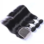 BF Free Shipping Brazilian Bundle Hair Attachments For Closure