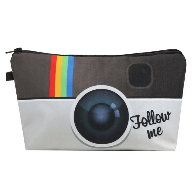 Wholesale Custom Sublimation Printing Polyester Zipper Cosmetic Bag, Customized
Wholesale Custom Sublimation Printing Polyester Zipper Cosmetic Bag, Customized