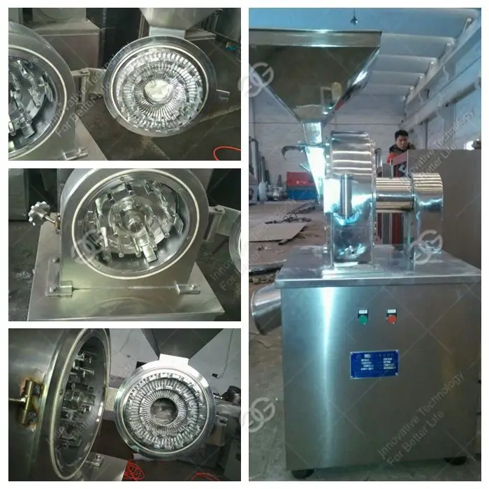 Popular Industrial Sugar Grinding Salt Spices Powder Milling Tea Crushing Biscuits Grinder Machine