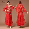Wholesale long sleeve indian bollywood costume belly dance costume for woman