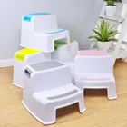 Child Toilet dual height folding child step stool for kids
