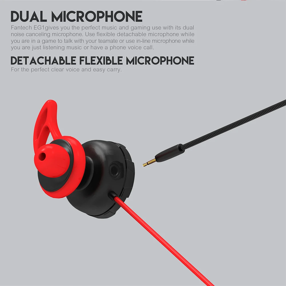 Fantech EG1 Amazon Hot Sale Driver Software Available In Ear High Quality Gaming Headset With Mic - ANKUX.COM