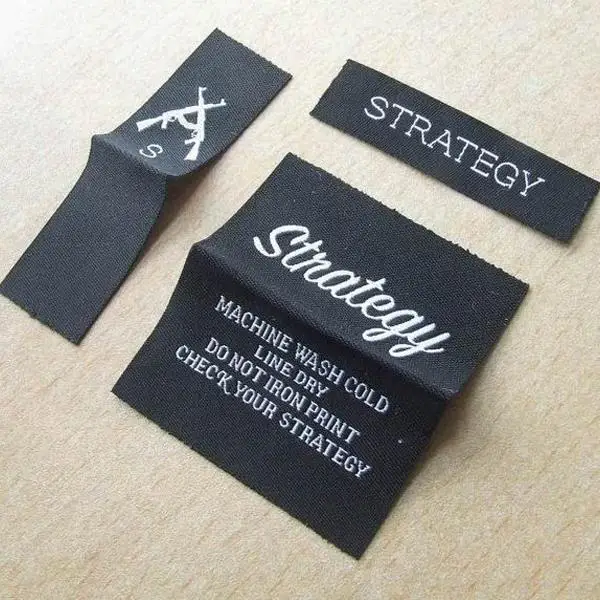 digital woven label