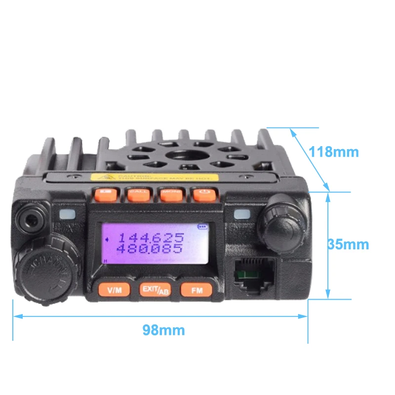 Mobile Radio UHF VHF Dual Band 136-174mhz 400-480mhz