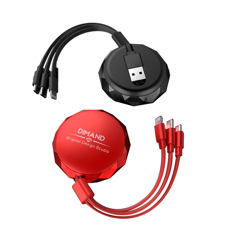Professional phone accessories manufacturer diamond glitter box shape USB cables 3 in 1 date charging cables for mobile phone, Red;black;blue.purple
Professional phone accessories manufacturer diamond glitter box shape USB cables 3 in 1 date charging cables for mobile phone, Red;black;blue.purple