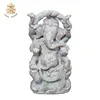 Hand carved Ganesha stone statue for sale NTBS-155Y