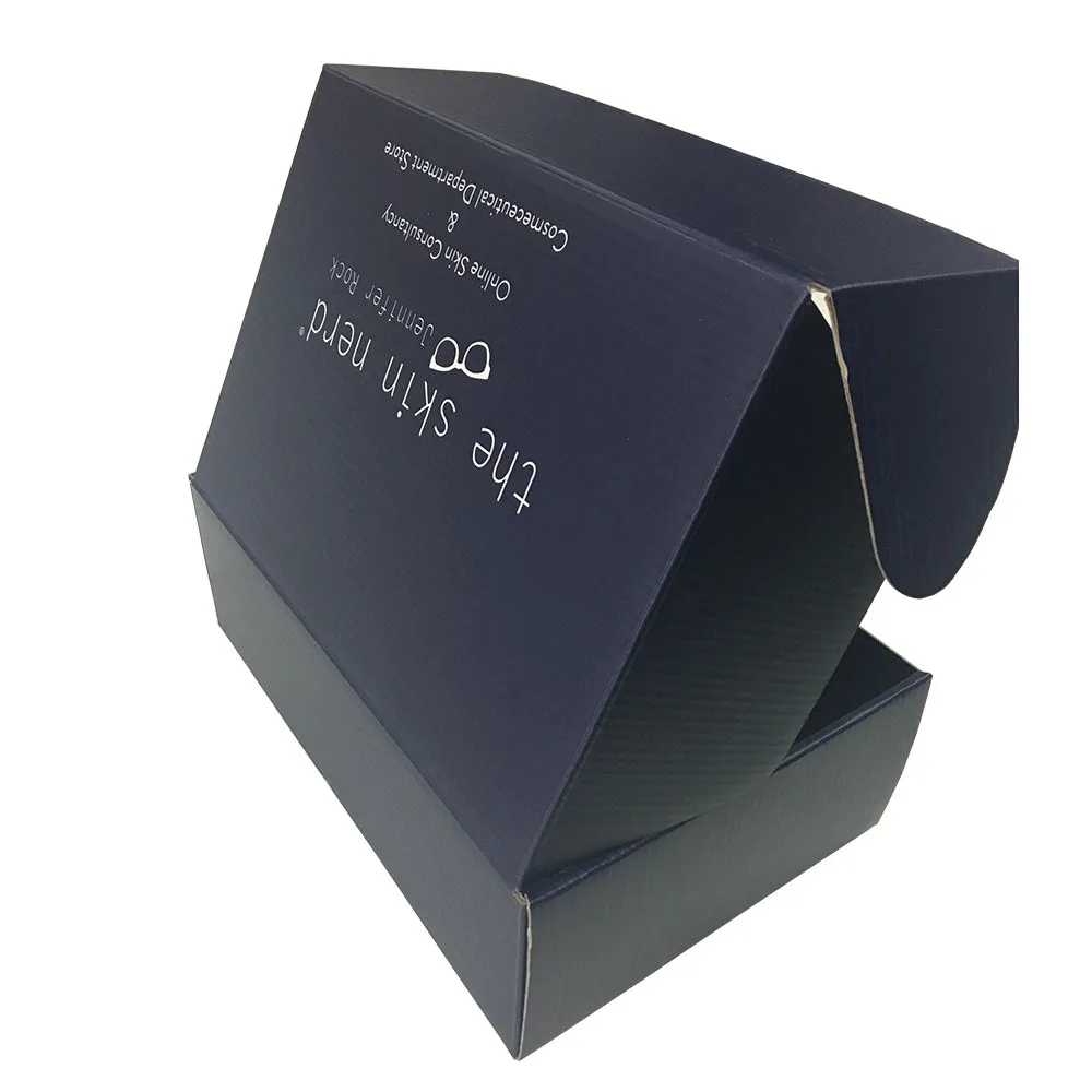a4 b3 size black corrugated cardboard paper mailing box post box