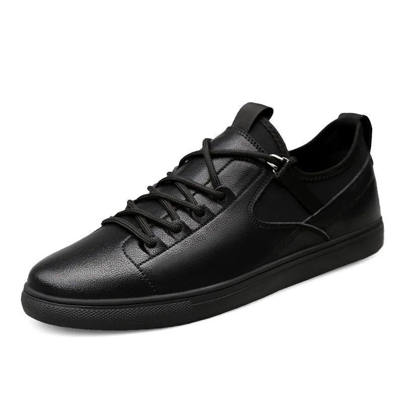 All black new design cow leather men fashion shoes breathable upper lace up sneaker for men
All black new design cow leather men fashion shoes breathable upper lace up sneaker for men