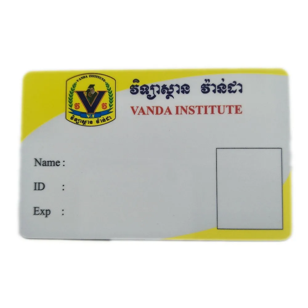 cmyk printing cr80 membership gift vip plastic pvc card