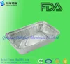 Different shapes airline fast food aluminum foil take away containers disposable aluminium foil meal prep food container