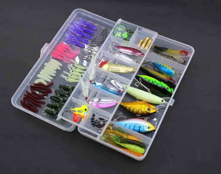 Kit de señuelos variado para pesca