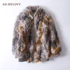 Wholesale women winter clothes real lamb fur jacket latest style coat