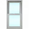 New design insulated vinyl pvc double hung window