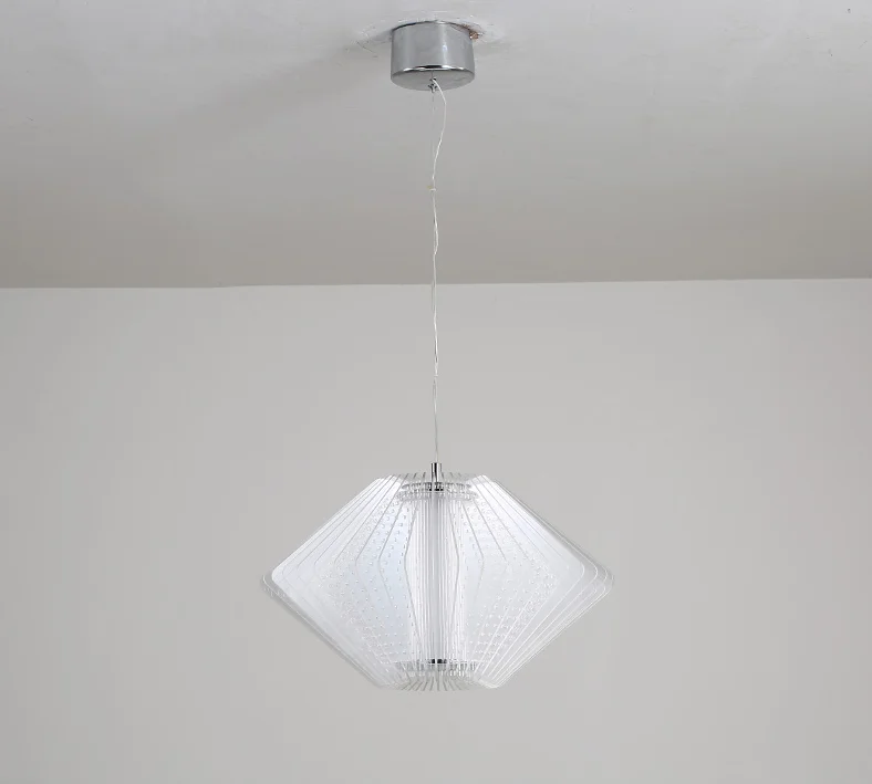 Fashion new style hotel residential living room glass decoration modern led pendant light chandelier