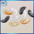 Beautiful mother of pearl fish shape shell wholesale