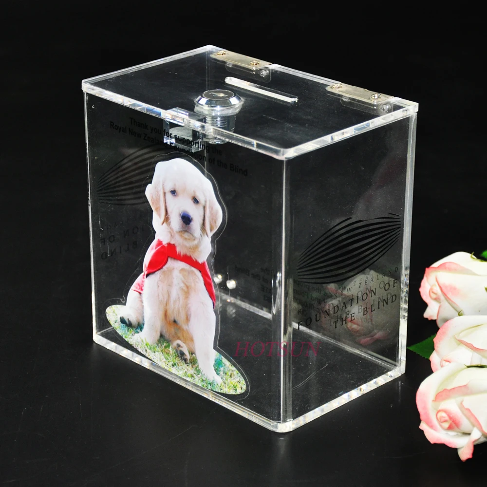 acrylic donation box7