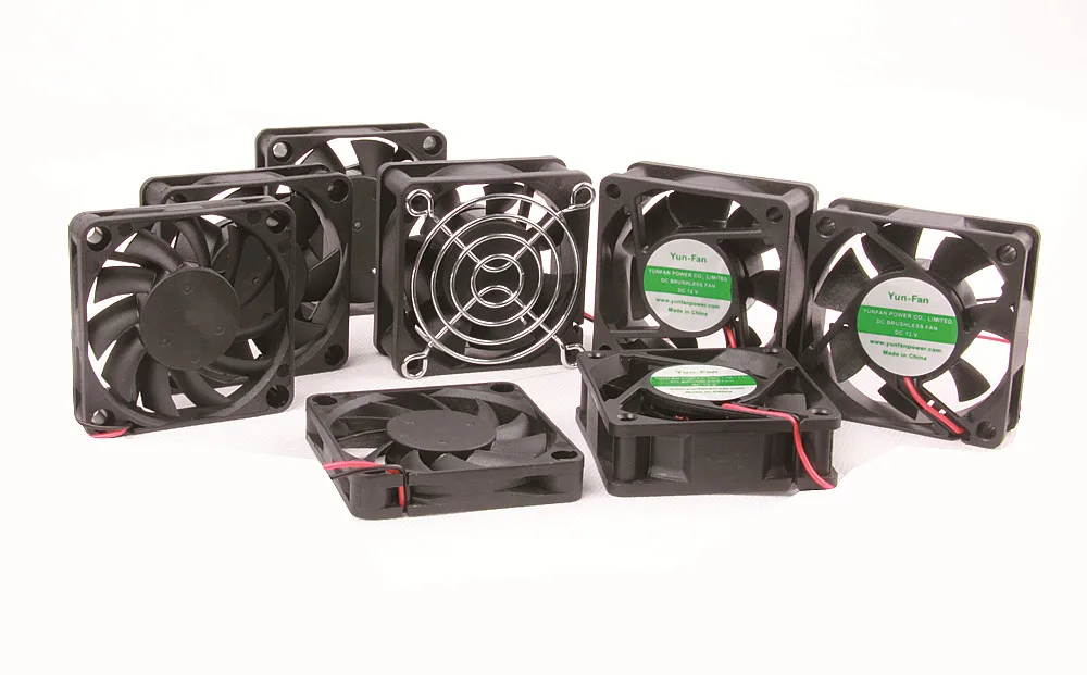 Axial Air Cooling Fan, 24V, 6025, Brushless, 12v - detail 8